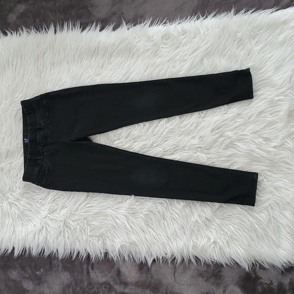 Gap Girls Black Stretch Denim Jeggings - Picture 1 of 5